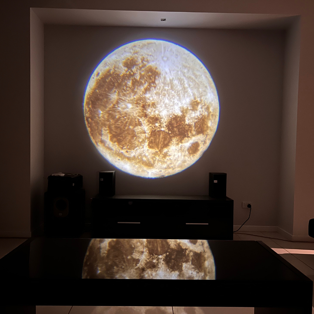 Moon Earth Projection LED Lamp